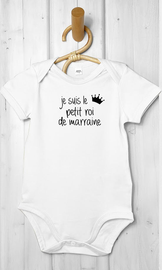 body bébé personnalisable annonce grossesse marraine