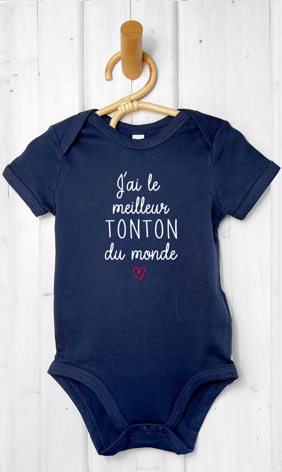 body bébé personnalisable annonce grossesse meilleur tonton