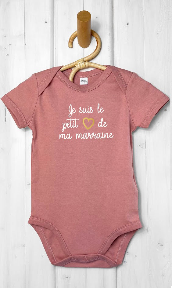 body bébé annonce grossesse originale pour marraine