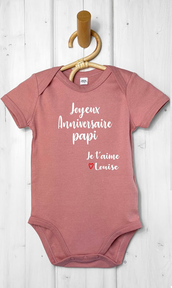 body personnalisable annonce grossesse