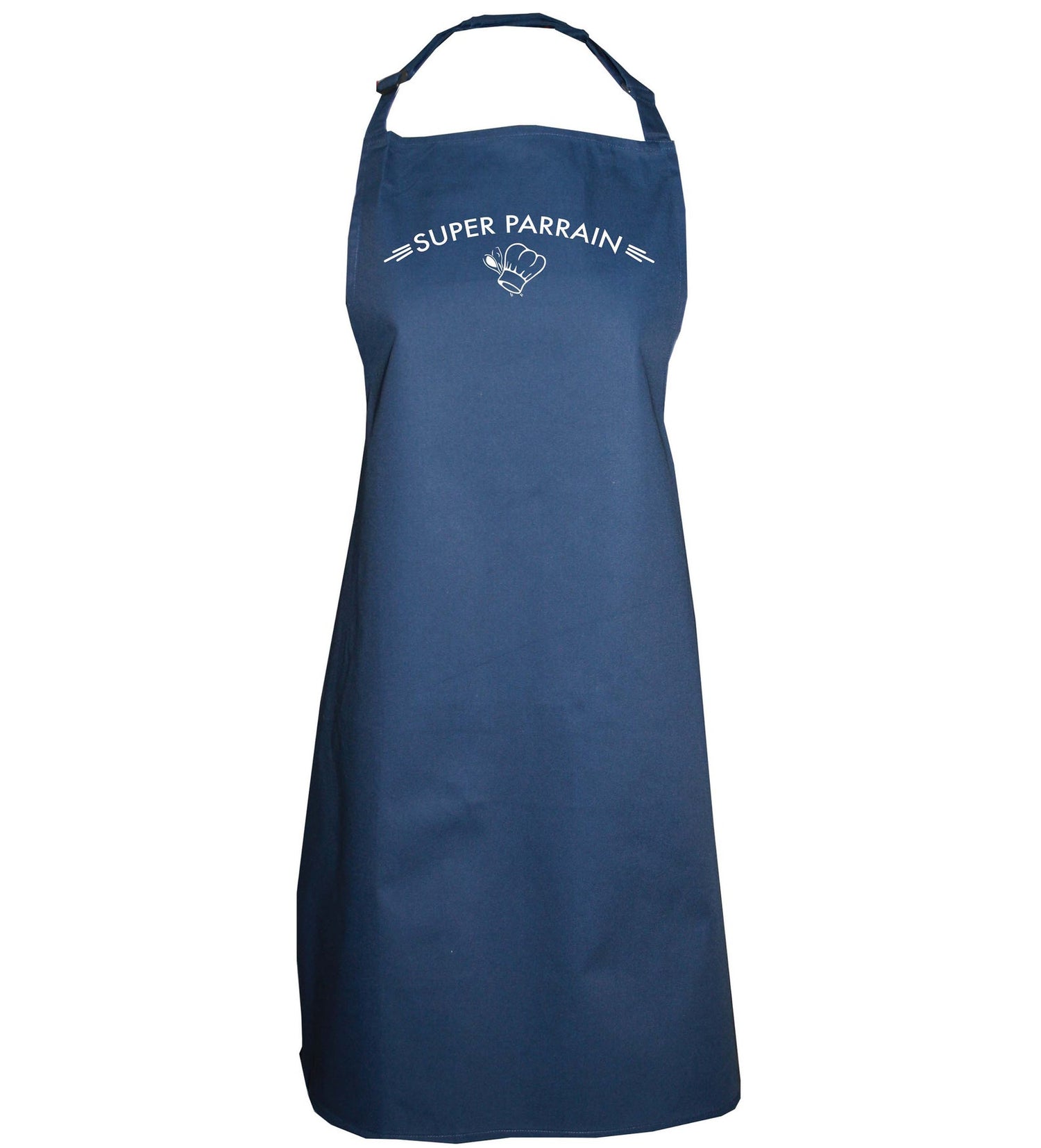 tablier de cuisine personnalisable bleu, Le Beausset