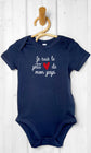 bodie personnalisable pour annonce naissance futur papi, atelier personnalisation Le beausset 