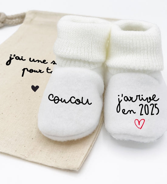 Chausson bébé, Coucou J&