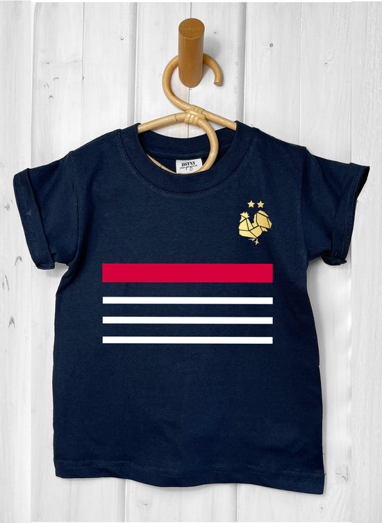 tee-shirt maillot équipe de France enfant garçon 