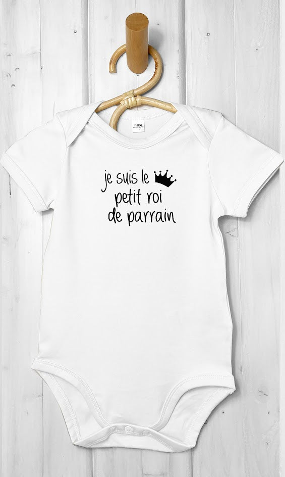 Body personnalisable bébé 100% coton